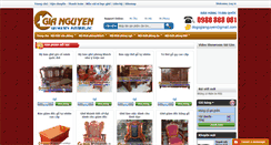 Desktop Screenshot of noithatgianguyen.com