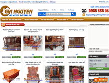 Tablet Screenshot of noithatgianguyen.com
